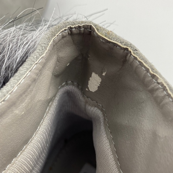 Gray Faux Fur Ankle Boots Bernice by Cape Robbin - Picture 11 of 12